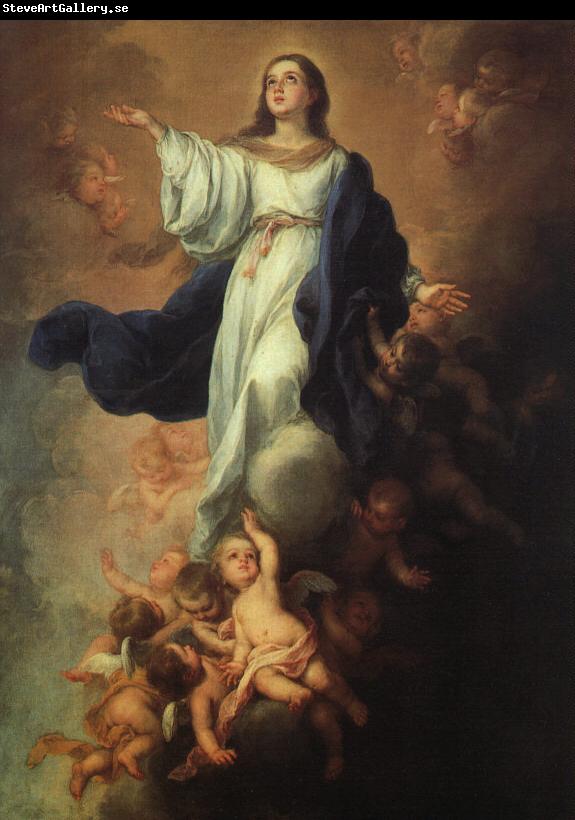 MURILLO, Bartolome Esteban Assumption of the Virgin sg